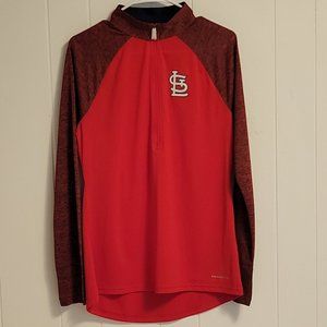 MLB Fans! Majestic Fanatics St. Louis cardinals red cool base top. Sz: M (NWOT)